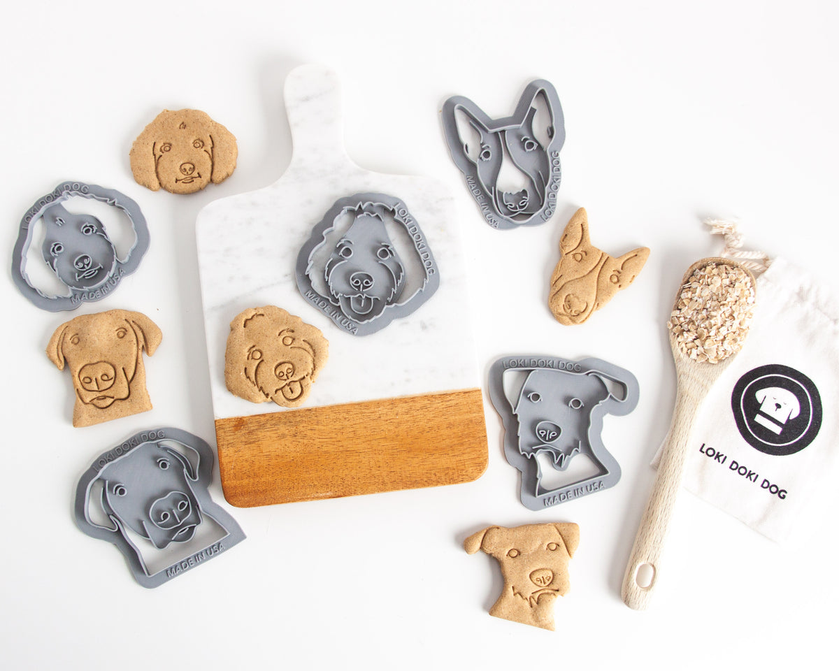 Custom Dog Biscuit Cookie Cutters Loki Doki Dog