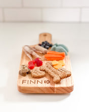 Load image into Gallery viewer, Barkuterie Board- Charcuterie Board for Dogs (Personalized) Modern Design

