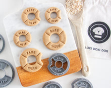 Load image into Gallery viewer, "Bark Week" Boat Life Preserver Ring Cookie Cutter (2 Styles Available)