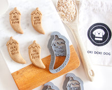 Cargar imagen en el visor de la galería, "A Little" & "Extra" Spicy Jalapeño Cookie Cutter (2 Styles Available)