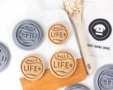 Load image into Gallery viewer, "Ball is Life" Dog Tennis Ball Shaped Cookie Cutter