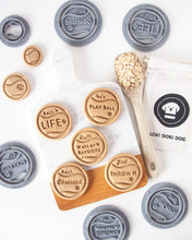 Load image into Gallery viewer, Dog Tennis Ball Shape Cookie Cutters Bundle (BUNDLE of 3)