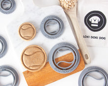 Load image into Gallery viewer, Tennis Ball Shaped Cookie Cutter (PLAIN with no words)