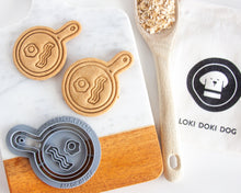Load image into Gallery viewer, Traditional Breakfast Skillet Cookie Cutter (Select Size)