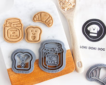 Load image into Gallery viewer, Jam & Bread Cookie Cutter BUNDLE (BUNDLE of 3)