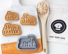 Load image into Gallery viewer, "Happy Easter" Cookie Cutter Stamp (Select Size)