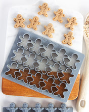Cargar imagen en el visor de la galería, Gingerbread Man Multi-Cutter (MINI SIZE) Sets Available with Optional Stamp Tool