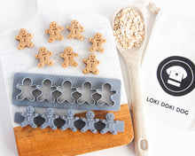 Cargar imagen en el visor de la galería, Gingerbread Man Multi-Cutter (MINI SIZE) Sets Available with Optional Stamp Tool