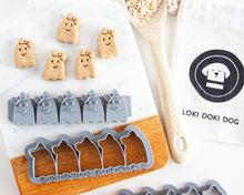 Cargar imagen en el visor de la galería, Girly Ghost with Bow Multi-Cutter (MINI SIZE) Sets Available with Optional Stamp Tool