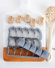 Cargar imagen en el visor de la galería, Girly Ghost with Bow Multi-Cutter (MINI SIZE) Sets Available with Optional Stamp Tool