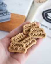 Cargar imagen en el visor de la galería, Word Pop "Happy Birthday" Multi-Cutter (MINI SIZE) Sets Available with Optional Stamp Tool