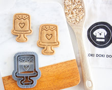 Load image into Gallery viewer, Tall Cake With HEART Cookie Cutter (Select Size)