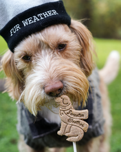 Load image into Gallery viewer, "Happy Fall" & "Sweater Weather" Dog with Scarf Cookie Cutter