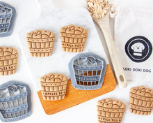 Load image into Gallery viewer, Apple Picking Basket Cookie Cutter