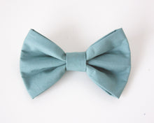 Load image into Gallery viewer, Spruce Green Dog Bow Tie
