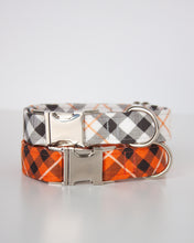 Load image into Gallery viewer, Fall Harvest Plaid Dog Collar (Personalization Available)

