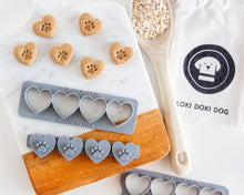 Cargar imagen en el visor de la galería, Heart Shape Multi-Cutter (MINI SIZE) Sets Available with Optional Stamp Tool