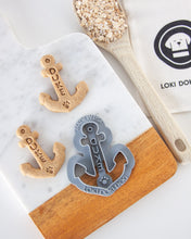 Load image into Gallery viewer, Anchor Away, Dog Biscuit Cookie Cutter (Personalized)
