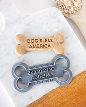 Load image into Gallery viewer, 4th of July, Bone Shaped Dog Biscuit Cookie Cutter (Four Designs)