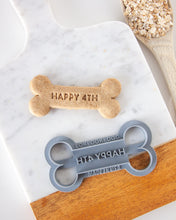 Load image into Gallery viewer, 4th of July, Bone Shaped Dog Biscuit Cookie Cutter (Four Designs)
