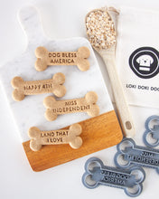 Load image into Gallery viewer, 4th of July, Bone Shaped Dog Biscuit Cookie Cutter (Four Designs)