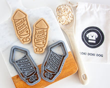 Charger l'image dans la galerie, "Woof U Boom Booms" or "I Hate Scary Fireworks" Firework Rocket Cookie Cutter