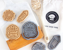 Charger l'image dans la galerie, Patriotic Dog Celebration Cookie Cutter BUNDLE (BUNDLE of 3)