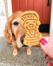 Load image into Gallery viewer, "Furry & Bright" DOG With Christmas Lights-  Cookie Cutter