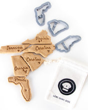 Cargar imagen en el visor de la galería, Cortador de galletas con forma del estado de Florida (varios estilos disponibles)