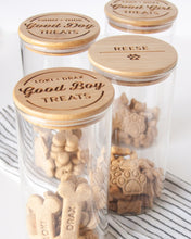 Load image into Gallery viewer, Treat Jar for Dogs + Pets (Personalized & Engraved)