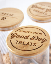 Load image into Gallery viewer, Treat Jar for Dogs + Pets (Personalized & Engraved)