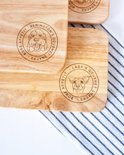 Charger l'image dans la galerie, Planche de charcuterie pour chiens (portrait d'animal) - Tampon