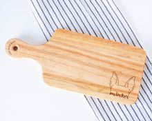 Charger l'image dans la galerie, Planche de charcuterie pour chiens (avec motif oreilles de chien)