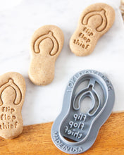 Load image into Gallery viewer, Flip-Flop Thief, Flip-Flop Shaped Dog Biscuit Cookie Cutter
