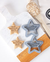 Load image into Gallery viewer, Patriotic Star Spangled Dog Star Shape Cookie Cutter (4 Styles to Choose From)