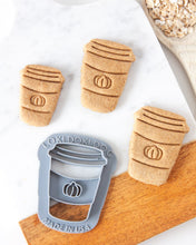 Load image into Gallery viewer, Pumpkin Spice Latte + "Sweeter Than Pie" Cookie Cutter Bundle (BUNDLE of 2)