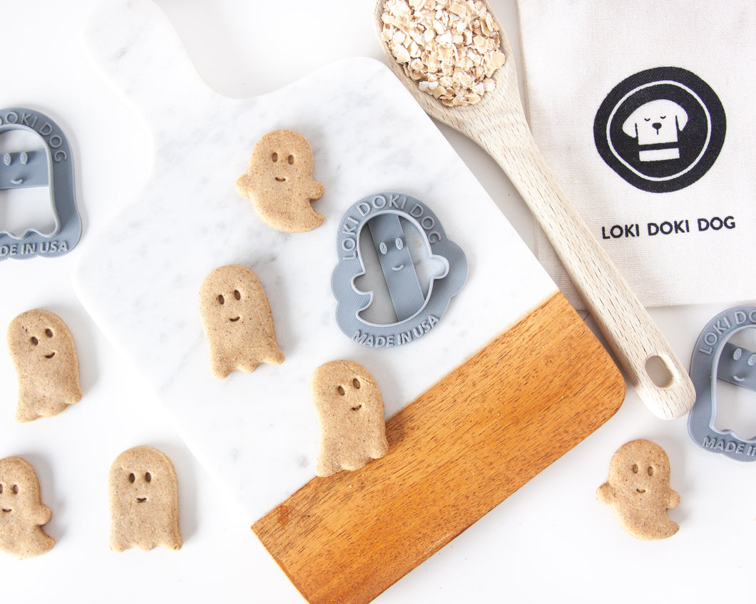 Ghost Shape Dog Biscuit Cookie Cutter (3 styles available)