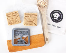 Load image into Gallery viewer, Dear Santa Letter "I Can Explain" Dog Biscuit Cookie Cutter
