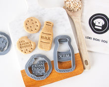 Load image into Gallery viewer, Milk & Cookies for Santa -Cookie Cutter Bundle (BUNDLE of 3)