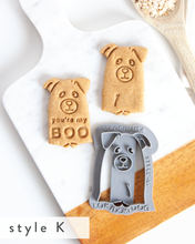Charger l'image dans la galerie, Emporte-pièce en forme de fantôme de chien « You're my Boo » (plus de 20 styles au choix)