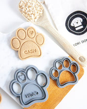Load image into Gallery viewer, Paw Shaped Cookie Cutter (Personalized)
