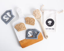 Cargar imagen en el visor de la galería, Cortadores de galletas con forma de número (dos dígitos)