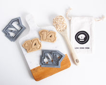 Cargar imagen en el visor de la galería, Cortadores de galletas con forma de número (dos dígitos)