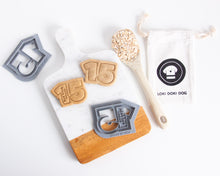 Cargar imagen en el visor de la galería, Cortadores de galletas con forma de número (dos dígitos)