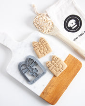 Load image into Gallery viewer, Dog Present Shaped Box Cookie Cutter
