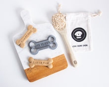 Load image into Gallery viewer, "Paw-ty Time" Bone Shaped Cookie Cutter