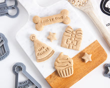 Load image into Gallery viewer, Celebration Bundle Dog Cookie Cutters (set of 5)
