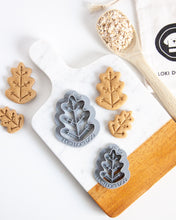 Load image into Gallery viewer, Fall Oak or Maple Leaf Shaped Cookie Cutter