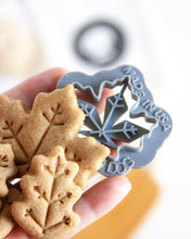 Load image into Gallery viewer, Fall Oak or Maple Leaf Shaped Cookie Cutter