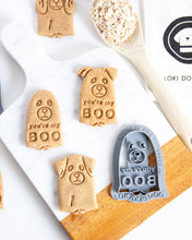 Load image into Gallery viewer, &quot;You&#39;re my Boo&quot;  Dog Ghost Shaped Cookie Cutter (20+ styles to choose from)

